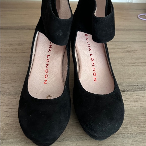 Sacha London Midnight Black Heels - Picture 8 of 8